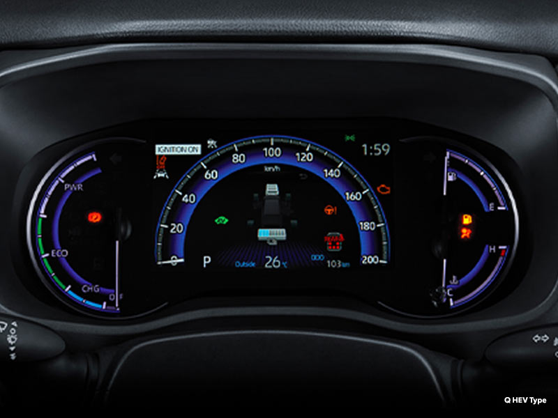 New 7" TFT MID (All HEV Type)