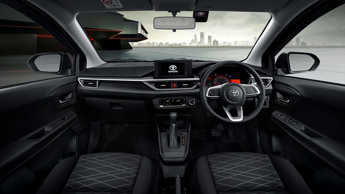 Interior Toyota Agya 2025 Tampil Lebih Modern dan Fungsional