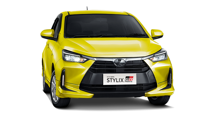 Tampilan Eksterior Toyota Agya: Sporty dan Dinamis!