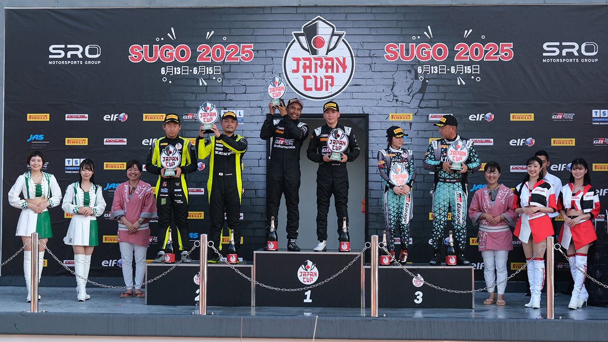 TOYOTA GAZOO Racing Indonesia Buka Musim Balap Regional dengan Dua Kemenangan di GT World Challenge Asia Japan Cup 2025 Kelas GT4