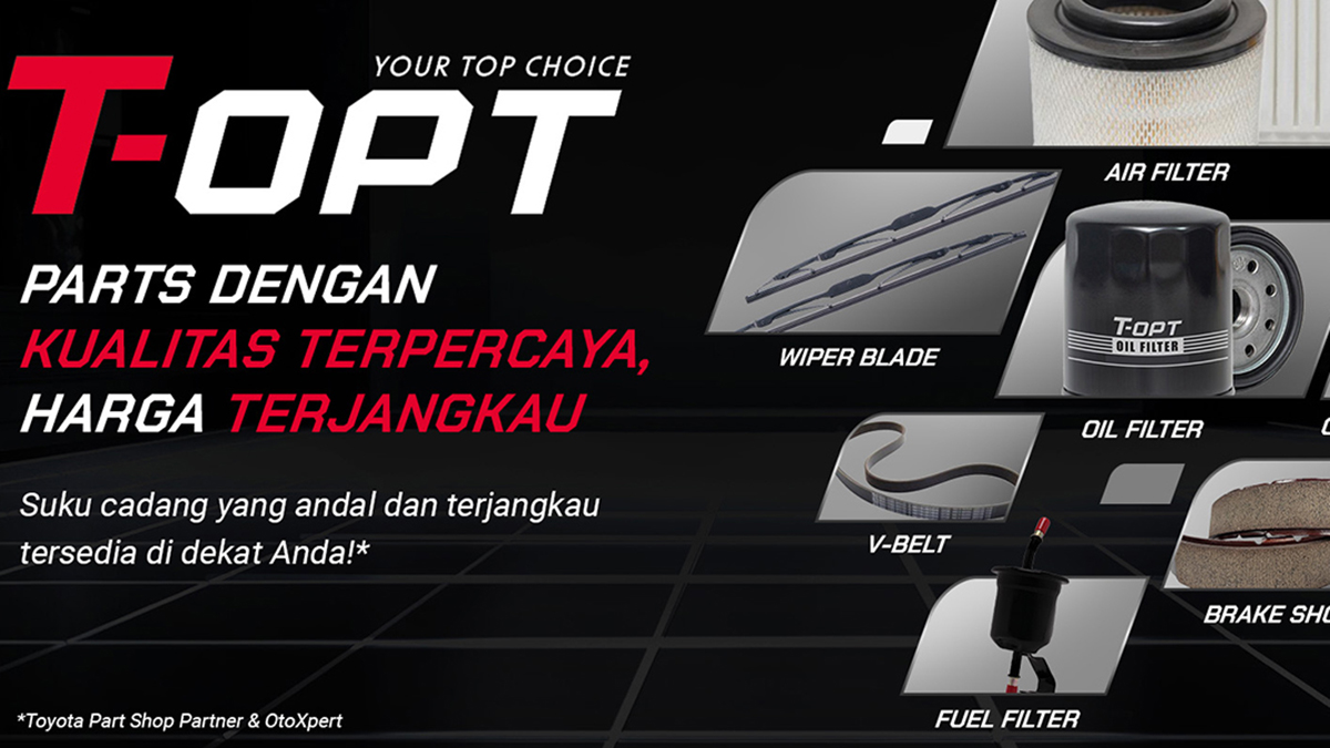 Cara Cek Komponen Fast Moving T-OPT di Website Toyota Indonesia, Dapat Cek Pula Daftar Suku Cadang yang Sudah Ada dan Keunggulannya Untuk Beberapa Model Mobil Toyota