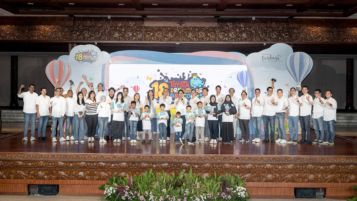 Pemenang Toyota Dream Car Art Contest ke-18: Pilar CSR Toyota Berbagi Ilmu dengan Melibatkan 21 Group Dealer Resmi Toyota, Lebih dari 30 Provinsi Terlibat, serta Peserta yang Makin Inklusif dengan Kreativitas dan Imajinasi Visioner