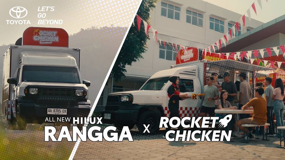 Hilux Rangga X Rocket Chicken: Siap Meroket dengan Mengandalkan Konversi Food Truck Untuk Menjangkau Pelanggan dengan Harga Terjangkau